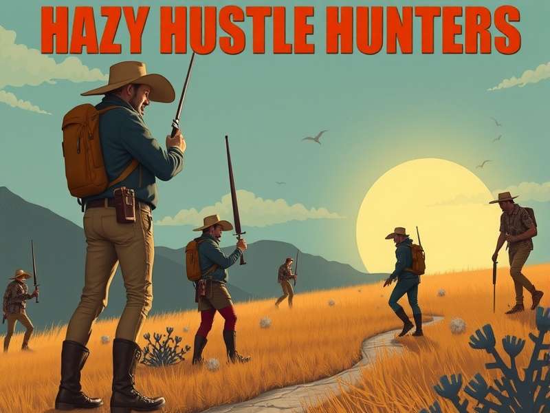 Hazy Hustle Hunters Game Banner